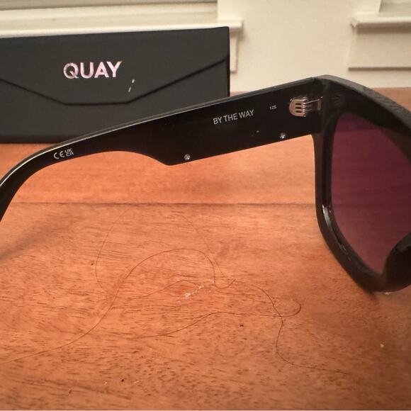 QUAY BY THE WAY sunglasses NWOT’s which are Sold Out This listing for black pair - Picture 4 of 9